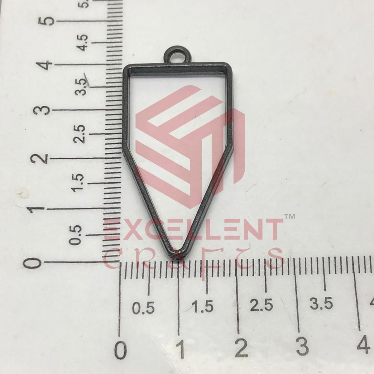 40mm x 20mm Open Back Bezel Nib Shape
