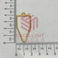 40mm x 20mm Open Back Bezel Nib Shape