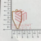 40mm x 20mm Open Back Bezel Nib Shape