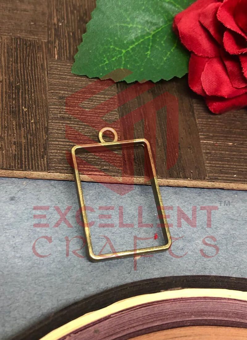 30mm x 20mm Open Back Bezel Small Rectangle Shape