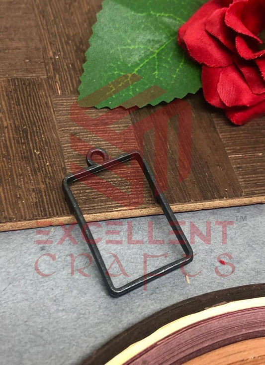 30mm x 20mm Open Back Bezel Small Rectangle Shape