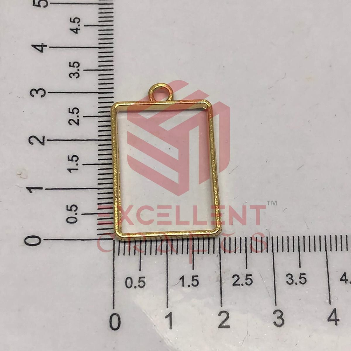 30mm x 20mm Open Back Bezel Small Rectangle Shape