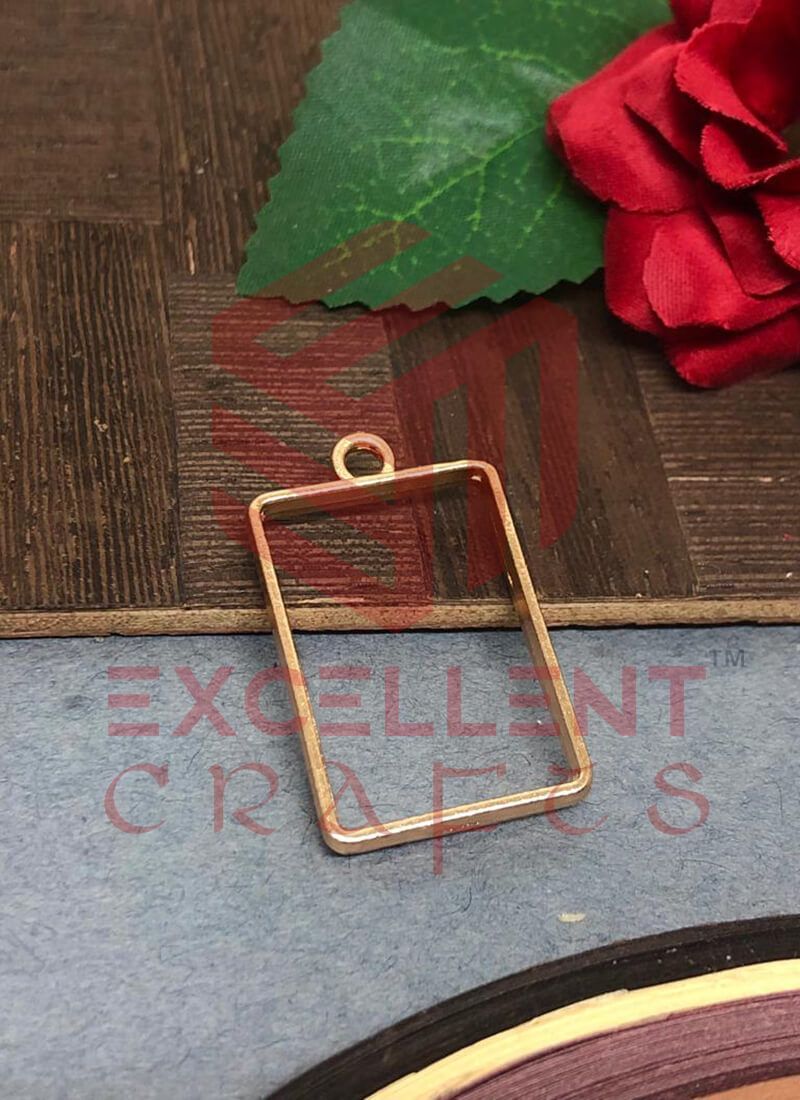 30mm x 20mm Open Back Bezel Small Rectangle Shape