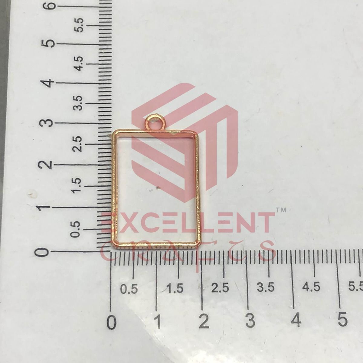 30mm x 20mm Open Back Bezel Small Rectangle Shape