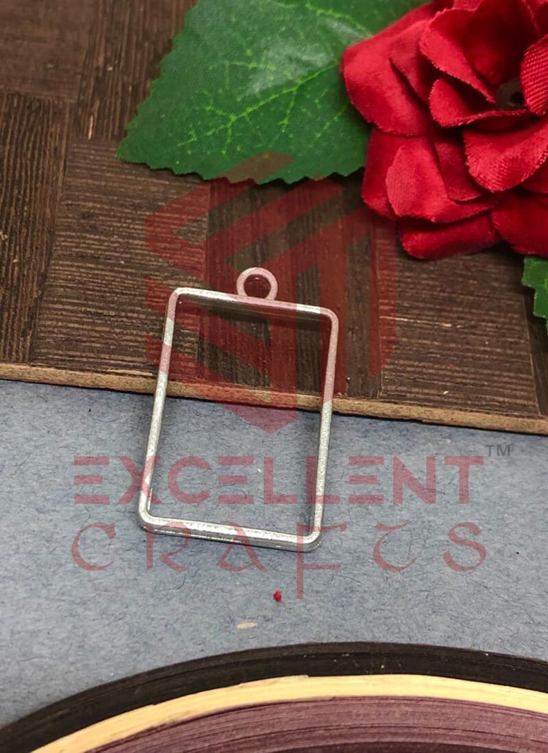 30mm x 20mm Open Back Bezel Small Rectangle Shape