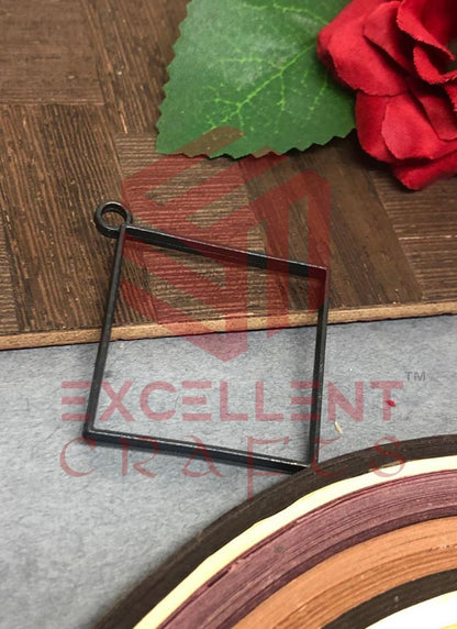 45mm x 40mm Open Back Bezel Rhombus Shape
