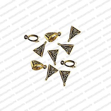 ECMANTBAIL1-Triangular-Shape-Metal-Antique-Finish-Gold-Color-Bail-Design-1