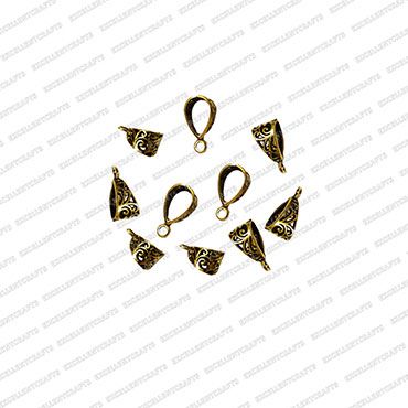 ECMANTBAIL3-Triangular-Shape-Metal-Antique-Finish-Gold-Color-Bail-Design-3