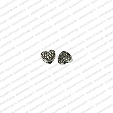 ECMANTBEAD40-6mm-x-5mm-Heart-Shape-Metal-Antique-Finish-Silver-Color-Bead-Design-1 V1