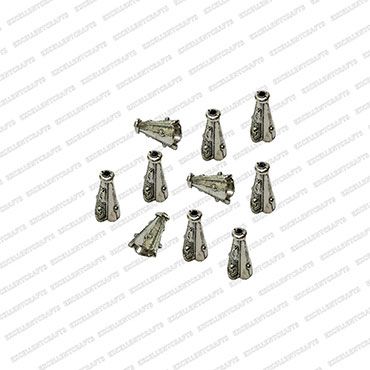 ECMANTCAP67-5mm-Dia-Cone-Shape-Silver-Antique-Finish-Metal-Head-Cap-Design-1
