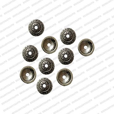ECMANTCAP80-14mm-Dia-Round-Shape-Silver-Antique-Finish-Metal-Head-Cap-Design-2