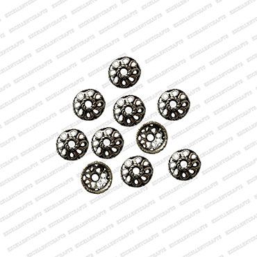 ECMANTCAP95-10mm-Dia-Round-Shape-Silver-Antique-Finish-Metal-Head-Cap-Design-23