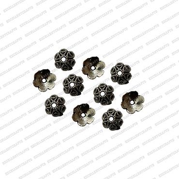 ECMANTCAP98-10mm-Dia-Round-Shape-Silver-Antique-Finish-Metal-Head-Cap-Design-25
