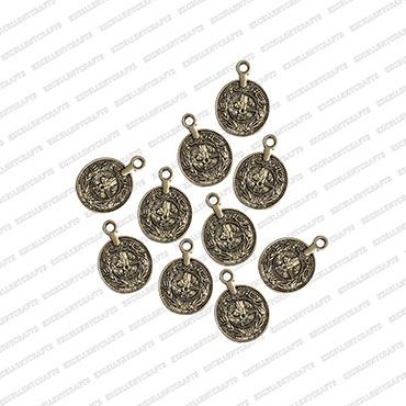 ECMANTCCH1-Round-Shape-Metal-Antique-Finish-Silver-Color-Coin-Charm-Design-1