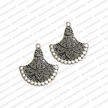 ECMANTCEB11-Leaf-Shape-Silver-Antique-Finish-Metal-Chandelier-Earring-Base-Design-4
