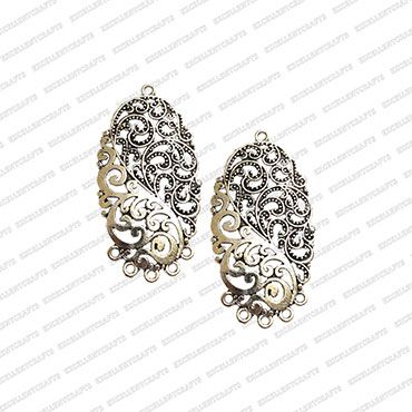 ECMANTCEB15-Oval-Shape-Silver-Antique-Finish-Metal-Chandelier-Earring-Base-Design-1