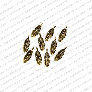 ECMANTCH112-Leaf-Shape-Metal-Antique-Finish-Gold-Charm-Design-26