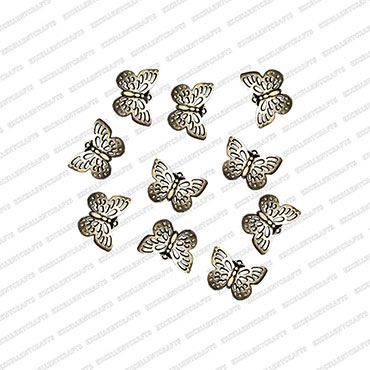 ECMANTCH44-Butterfly-Shape-Metal-Antique-Finish-Silver-Charm-Design-1