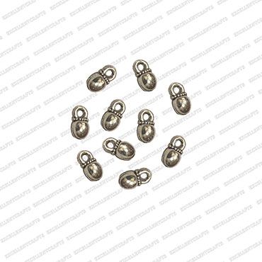 ECMANTCH84-Oval-Shape-Metal-Antique-Finish-Silver-Ghungroo-Charm-Design-1