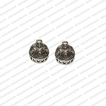 ECMANTJB128-Dome-Shape-Metal-Antique-Finish-Silver-Jhumka-Base-Design-78
