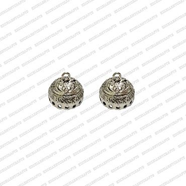 ECMANTJB136-Dome-Shape-Metal-Antique-Finish-Silver-Jhumka-Base-Design-24