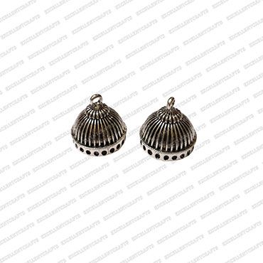 ECMANTJB15-Dome-Shape-Metal-Antique-Finish-Silver-Jhumka-Base-Design-11