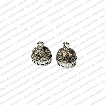 ECMANTJB58-Dome-Shape-Metal-Antique-Finish-Silver-Jhumka-Base-Design-46
