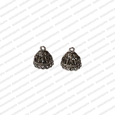 ECMANTJB69-Dome-Shape-Metal-Antique-Finish-Silver-Jhumka-Base-Design-54