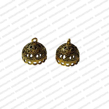 ECMANTJB79-Dome-Shape-Metal-Antique-Finish-Gold-Jhumka-Base-Design-60