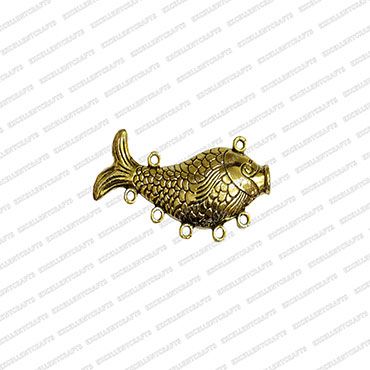 ECMANTPEN125-Fish-Shape-Metal-Antique-Finish-Gold-Color-Pendant-Design-1