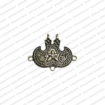 ECMANTPEN15-Claw-Shape-Metal-Antique-Finish-Silver-Color-Pendant-Design-1