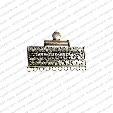 ECMANTPEN40-Rectangle-Shape-Metal-Antique-Finish-Silver-Color-Pendant-Design-3