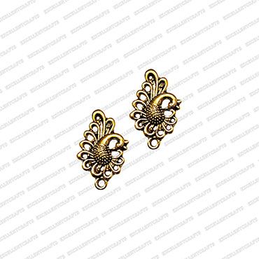 ECMANTSTUD104-Peacock-Shape-Metal-Antique-Finish-Gold-Color-Stud-Design-11-Small