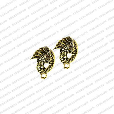 ECMANTSTUD21-Peacock-Shape-Metal-Antique-Finish-Gold-Color-Stud-Design-9