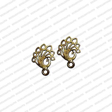 ECMANTSTUD58-Peacock-Shape-Metal-Antique-Finish-Gold-Color-Stud-Design-14