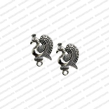 ECMANTSTUD95-Peacock-Shape-Metal-Antique-Finish-Silver-Color-Stud-Design-13