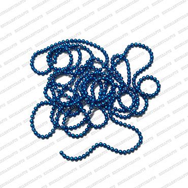 1.5mm Agenta Blue Aluminium Ball Chain (Pack of 5 Mtrs)