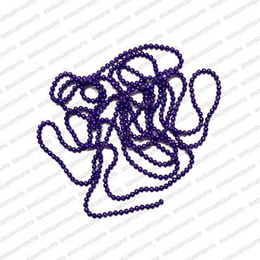 1.5mm Purple Aluminium Ball Chain (Pack of 5 Mtrs)
