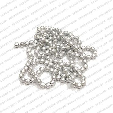 2mm Silver Aluminium Ball Chain (Pack of 5 Mtrs)