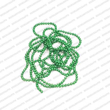 1.5mm Leaf Green Aluminium Ball Chain (Pack of 5 Mtrs)