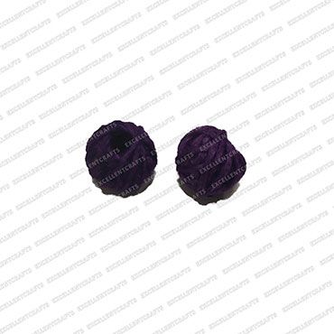ECMCB22-Purple-Color-Round-Shape-Matte-Finish-Cotton-Beads-12mm-Dia V1