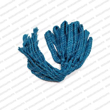 ECMCD11-Neon-Blue-Color-15-Inch-Double-Braided-Cotton-Dori V1