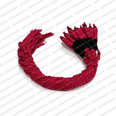 ECMCD47-17-Inch-Magenta-Pink-and-Black-Color-Cotton-Dori-3-Inch-Binding V1
