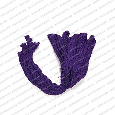 ECMCD8-Purple-Color-15-Inch-Double-Braided-Cotton-Dori V1