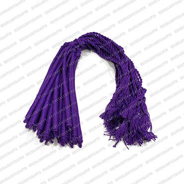 17 Inch Purple Color Cotton Dori-6 Inch Binding 