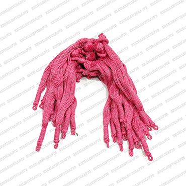 ECMCD94-Candy-Pink-Color-8-Inch-Long-Cotton-Dori V1