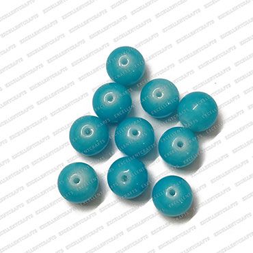 ECMGLBEAD100-12mm-Dia-Agenta-Blue-Transparent-Round-Shape-Shiny-Glass-Beads