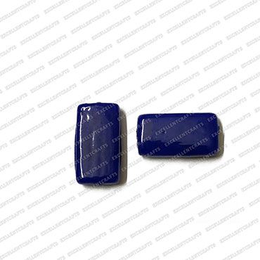 ECMGLBEAD265-11mm-x-22mm-Royal-Blue-Transparent-Rectangle-Shape-Shiny-Glass-Beads V1