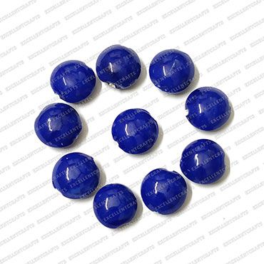 ECMGLBEAD322-16mm-Dia-Royal-Blue-Transparent-Round-Shape-Shiny-Glass-Beads