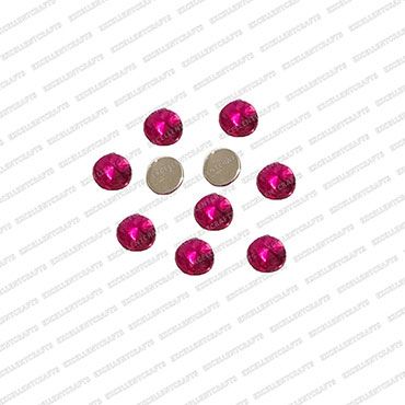 ECMK21-10mm-Dia-Round-Shape-Magenta-Pink-Color-Pointed-Crystal-Kundans